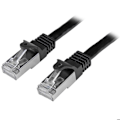 Miniatyrbillede 1 af 3: Cat6 skærmet SFTP netværkskabel - STARTECH - Uden krog - 5m - Sort