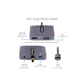 Pikkukuva 1 / 3: Startech 122-USBC-HDMI-4K-VGA USB C - VGA-HDMI-sovitin