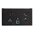 Miniatyrbillede 2 af 3: startech laptop docking modul til mødebord tilslutningsboks sortVideospil Konferencerum dockingstation | HDMI