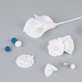 Miniatyrbillede 5 af 5: Porcelainsæt - MILAN - E4611 - Hvid - 500 g - Enhed unik