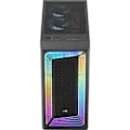 Pikkukuva 2 / 4: Aerocool Interstellar RGB - musta - ATX Keskikokoinen PC-kotelo lasipaneelilla