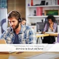 Pikkukuva 2 / 2: Langattomat Bluetooth-kuulokkeet - SPC - Dreamer 2 Pro - ENC melunvaimennus - 50 tunnin akunkesto - kaksoisliitäntä Svart