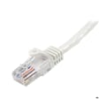 Pikkukuva 2 / 3: STARTECH Verkkojohto Cat5e UTP ilman koukkua - 10 m Valkoinen - RJ45-törmäyksenkestävä Ethernet-kaapeli - Patch-kaapeli