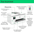 Miniatyrbillede 3 af 6: HP OfficeJet Pro 9720e A3 Multifunktionsprinter med tosidet print, 3 måneders Instant Ink inkluderet med HP+