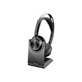 Miniatyrbillede 3 af 3: HP Poly Voyager Focus 2 computer On-ear headset Bluetooth Stereo sort Støjreducerende headset