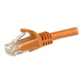 Miniatyrbillede 2 af 3: Cat6 Gigabit UTP netværkskabel uden krog 5m - STARTECH - Orange - RJ-45 M/M - Guldbelagt kontakt