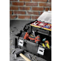 Miniatyrbillede 3 af 4: Tomme værktøjskasse - KETER - 237785 - Sort - 240x570x310 mm - Egnet til voksne sort