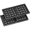 Miniatyrbillede 3 af 6: Grill-sandwich / vaffeljern / grill - Multi-plader - CLATRONIC - Multigril 3 i 1 650W Sort