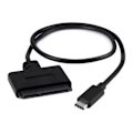 Pikkukuva 3 / 3: STARTECH USB 3.1 -sovitin (10 Gbps) 2,5" SATA-kiintolevylle USB-C:llä ja UASP:llä - USB 3.1 - SATA III HDD/SSD -kaapeli