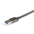 Pikkukuva 1 / 3: Ulkoinen USB 3.0 -verkkokortti - StarTech - US2GA30 - 2,5 Gigabit Ethernet - 5000 Mbit/s - Musta, Harmaa