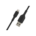 Miniatyrbillede 2 af 4: Belkin USB-A til Lightning kabelpakke med 2 - sort - 1 m