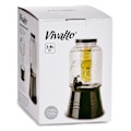 Miniatyrbillede 3 af 3: Vivalto drikkevareautomat 3,8 liter glas/stål transparent/sort