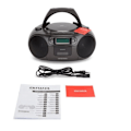 Miniatyrbillede 2 af 4: Aiwa BBTC550BK 6W sort kassetteradio