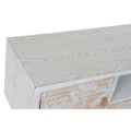Miniatyrbillede 2 af 2: Tv-møbel thyann boligindretning hvidt bambustræ (140 x 40 x 51 cm)