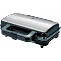 Miniatyrbillede 1 af 3: Professionel Vaffeljern til 2 Tykk Belgisk Vafler, Non-stick Plader MPM MGO-20M 1000W Sort/Sølv 13332 Musta/hopea