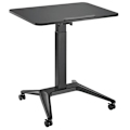 Miniatyrbillede 1 af 4: Bureau mobile til bærbar computer, Maclean MC-453B, sort, pneumatiske højdejustering, 80x52cm, 8kg max, 109cm h