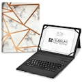 Miniatyrbillede 1 af 2: SUBBLIM FUNDA Tablet KEYTAB Pro BT Trendy MARMOL Blanco Vit