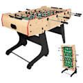 Miniatyrbillede 1 af 4: DEVESSPORT Fodboldbord Foldbart Voksne. MDF, Tilbageskud. Kompakt. Forkromede Stænger. Fra 14 År