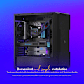 Miniatyrbild 3 av 3: AIO-CPU kylning - ENDORFY - Navis F360 - 360 mm - ARGB - Hög prestanda