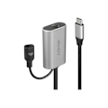Pikkukuva 3 / 3: USB Type-C jatkojohto - LINDY - 5 m - Suojattu - Kulta - 5000 Mbit/s - Musta