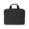 Miniatyrbild 3 av 3: DICOTA BASE Eco Slim Case Väska för bärbar dator 15"-15.6" polyester, vadderad Bekväm frontficka D31308-RPET Svart