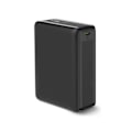 Miniatyrbild 5 av 5: Powerbank Ksix Mini Lithium Polymer 10 000 mAh 10 W USB-A till USB-C-kabel medföljer Simultan Charging Black (Nano, 20 000 mAh) Svart