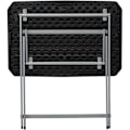 Miniatyrbillede 2 af 4: Lifetime à Vie 30 in. (76 cm) Pliable Personligt Bord, Sort, 50.8 x 50.8 x 76.2 cm - 80623