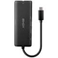 Miniatyrbillede 1 af 3: LINDY Mini USB-C dockingstation - Brandvenlig - Pass-Through Charging - Sort