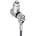 Miniatyrbillede 2 af 2: StarTech.com Universelt Antivol 3-i-1 til PC, Master Key Lås Kabel, 2m, Kompatibel med Noble Wedge®/Nano/K-Slot