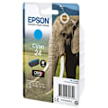 Miniatyrbillede 3 af 4: EPSON T2422 Cyan Ink Cartridge - Elephant (C13T24224012)