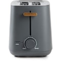 Miniatyrbillede 4 af 6: Elektrisk brødrister - DOMO - DO965T - 1000 W - 2 sliser - Sort Svart