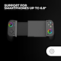 Miniatyrbillede 2 af 3: MARSGAMING MGPX, Bluetooth 5.0 2-i-1-controller, RGB Neon, Double Vibration og Turbo-funktion, Smartphone-understøttelse op til 6,8" controller RGB Neon