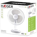 Pikkukuva 2 / 2: Pöytätuuletin - HAEGER - FA012008A - 30 cm - 50 W - 3 nopeutta Vit