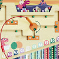 Miniatyrbillede 6 af 6: Labyrint af Dinosauræg - TOP BRIGHT - Magnetisk Pen - Sortering - Farver - Tal Beige