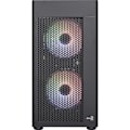 Pikkukuva 2 / 6: Kotelointi - AEROCOOL - Hexform G v2 (Musta) - Mini tornia - Micro-ATX-muotoinen - Ilman virtalähdettä