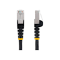 Miniatyrbillede 2 af 3: CAT6a Ethernet-kabel 5m - STARTECH.COM - Low Smoke Zero Halogen (LSZH) - 10 Gigabit 500MHz 100W PoE RJ45 S/FTP