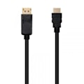Pikkukuva 2 / 3: Nanokaapeli 10.15.4300. Kaapelin pituus: 0,5 m, Liitin 1: DisplayPort, Liitin 2: HDMI. Kestävän kehityksen sertifikaatit: RoHS.
