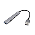 Pikkukuva 1 / 3: I-TEC USB 3.0 Metal HUB 1x USB 3.0 + 3X USB 2.0 - 1818441