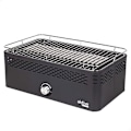 Miniatyrbillede 1 af 2: Bærbar røgfri genopladelig kulgrill - AKTIVE - Rektangulær Svart
