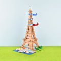 Pikkukuva 2 / 6: Nanoblock - Bandai - NB057 - Eiffel-torni - 500 osaa - Itse koottava - 8 vuotta ja enemmän