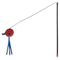 Miniatyrbild 2 av 4: Baguette för katt - För Fan Husdjur - Spiderman - Mjuk tyg - 55x6.5x3 cm - Interaktiv leksak