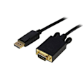 Pikkukuva 1 / 4: DisplayPort-VGA-sovitin - STARTECH.COM - 1,8 m - Resoluutio 1920x1200 - Musta