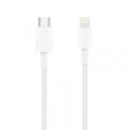 Pikkukuva 2 / 3: Nanokaapeli 10.10.0600. Kaapelin pituus: 0,5 m, Liitin 1: Lightning, Liitin 2: USB C. Paino: 16 g. Määrä: 1 kpl,