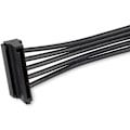 Miniatyrbillede 3 af 3: SATA strømfordeler kabel - STARTECH - PYO4SATA - Sort - 4 SATA strømstik