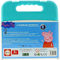 Miniatyrbild 3 av 3: Peppa Pig Progressive Puzzle - Set med 4 pussel - 12 till 25 bitar - Educa Flerfärgad