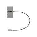 Pikkukuva 1 / 3: USB-C Hub - Startech - HB30C3A1GEA2 - 4 Porttia - 10 Gbit/s - Yhteensopiva Linuxin kanssa