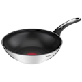Miniatyrbillede 1 af 5: TEFAL Emotion Wok 28 cm, Induktion, Non-stick belægning, Robust håndtag, 10 års garanti E3001904