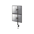 Miniatyrbild 1 av 4: Skrivbordsstöd - NewStar - FPMA-D550DVBLACK - För 2 LCD-skärmar - Svart - 10"-32"