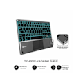 Miniatyrbild 5 av 5: SUBBLIM Bakgrundsbelyst tangentbordsfodral KEYTAB Pro BT TOUCHPAD iPad 10.9″ 10:e Gen.