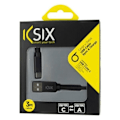 Miniatyrbillede 3 af 3: USB-C til USB-kabel KSIX 3 m Sort - - - KSIX